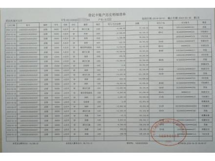 浙江个人流水制作案例